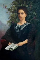 Lady with a Magazine
